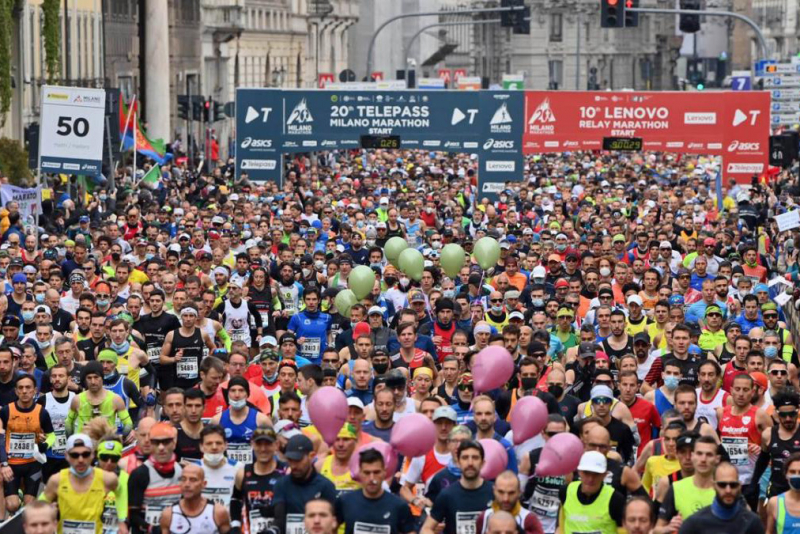 Torna la Milano Marathon, CRI Milano fornisce supporto logistico e sanitario